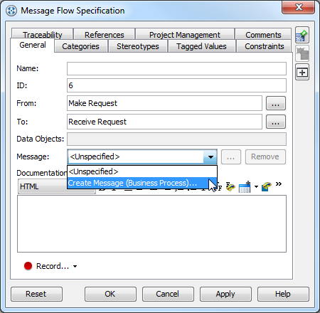 Create a message