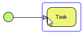 A valid connection is created