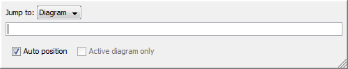 Jump to dialog is shown