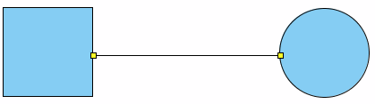 A line is created