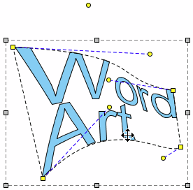 Editing word art