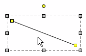 Showing fine editing selector