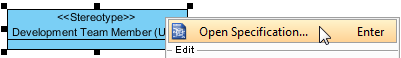 Open specification