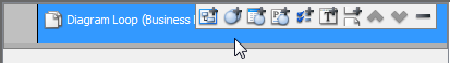 Selecting a diagram loop