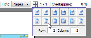 Select multiple pages