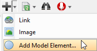 Click Add Model Element button