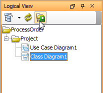 Click Set Logical View Structure as Default button