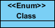 Stereotype Enum is applied to a class