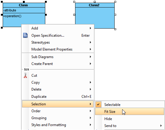 Hide Sizes and Shapes