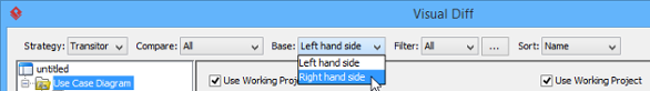 Changing the base to "Right hand side"