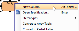 To create a new column