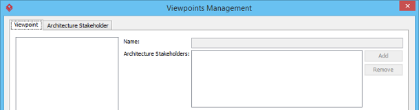Manage viewpoints