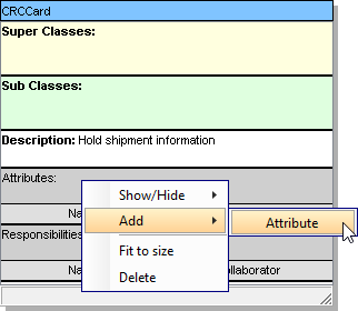 how to create crc cards in visual paradigm