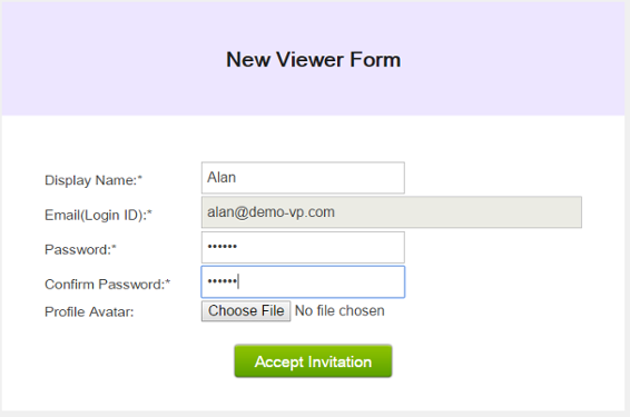 The New Viewer Form