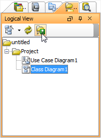 Click Set Logical View Structure as Default button