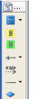 Diagram toolbar with user-defined buttons