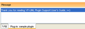 Message in Message Pane