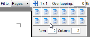 Select multiple pages