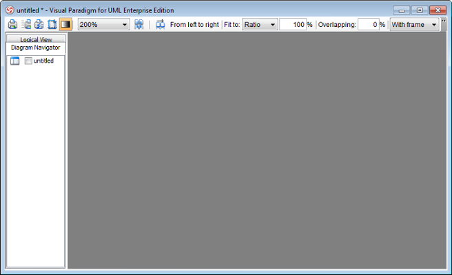 Print preview dialog box