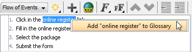 Add "online register" to Glossary