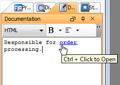 To open a term