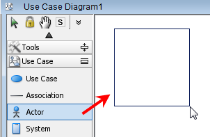 Drag a specific boundary with the mouse