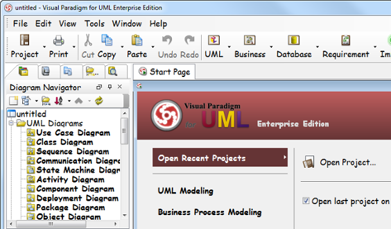 Updated user interface