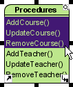 Selecting procedures to move or duplicate