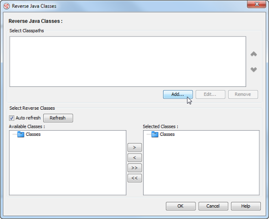 Add classpath