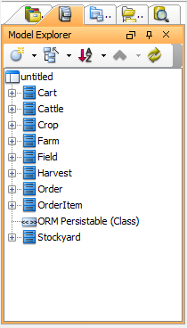 ORM classes reversed