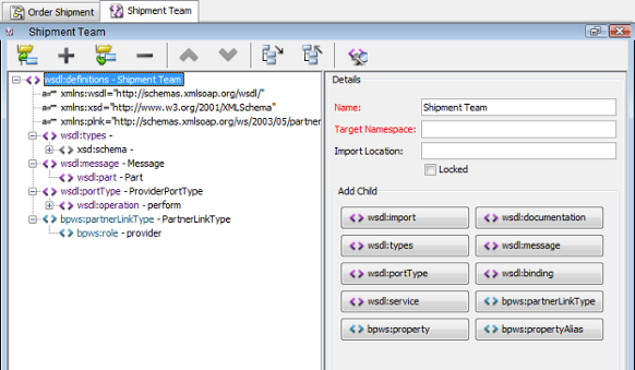 WSDL diagram is created