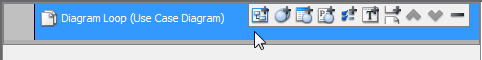Selecting a diagram loop