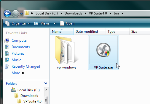Run vpsuite