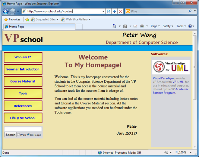 Uploading the sponsor information on your website