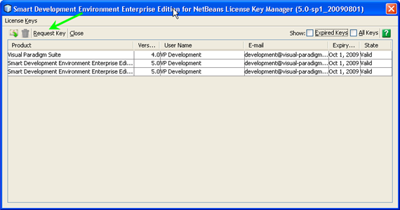 import evaluation key