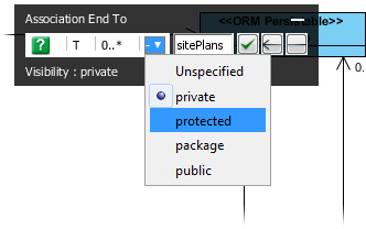Handy association editing