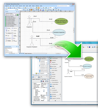 Import Visio drawings