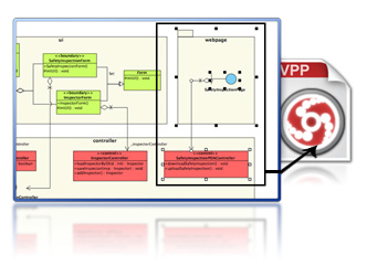 Reference other project model elements