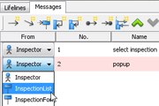 Drawing sequence diagram with keyboard