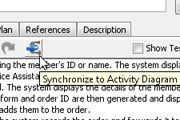 Generating activity diagram from flow of events