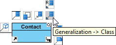 create subclasses from contact