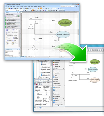 Import Visio drawings