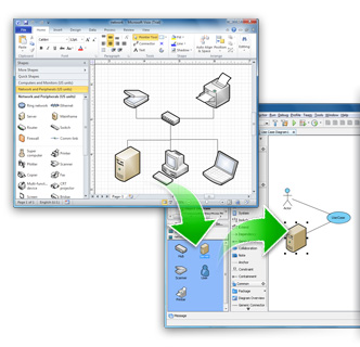Import Visio diagram to Stencil