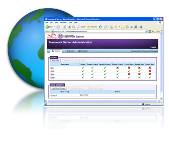 Web-base management interface