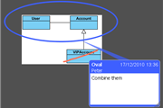 Using ElaborView to comment on designs done in SDE-NB