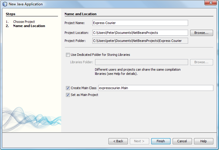 create java project