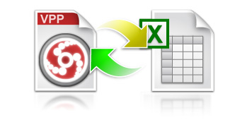 MS Excel file import and export