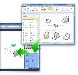 Import Visio diagram to Stencil