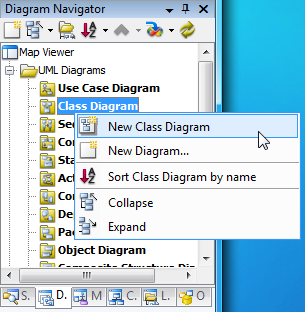 new class diagram