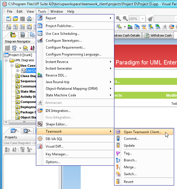 open teamwork client